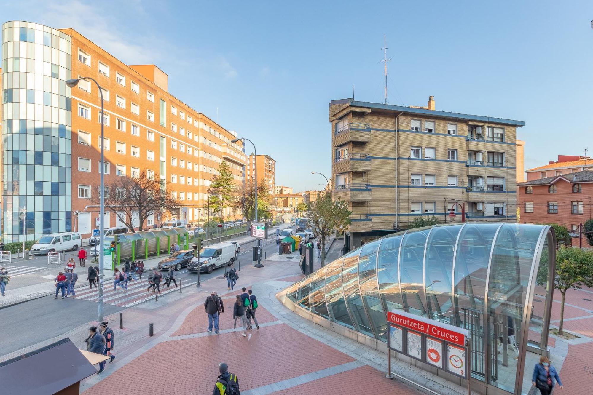 Apartamento I Cruces Metro Bec Baracaldo Exterior foto